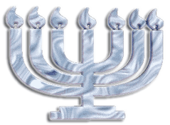 A real Menorah - NOT a Hanukeah!
